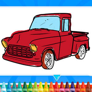 Pick-Up Trucks Coloring
