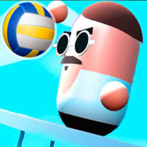 Play Pill Volley game free online