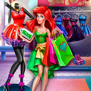 Prinzessin Meerjungfrau Realife Shopping