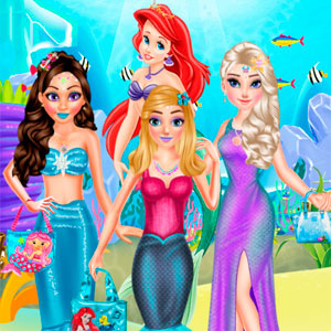 Princess Mermaid Style Make Up