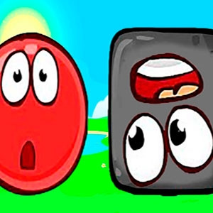 red bouncy ball game