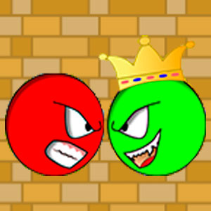 Roter Ball VS Grüner König