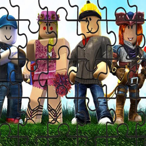 roblox characters - online puzzle