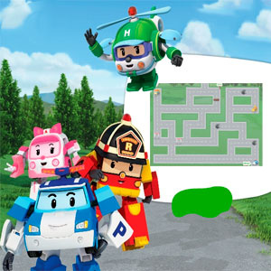 Labirynt Robocar Poli