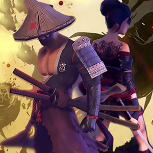 Samurai-Kämpfer