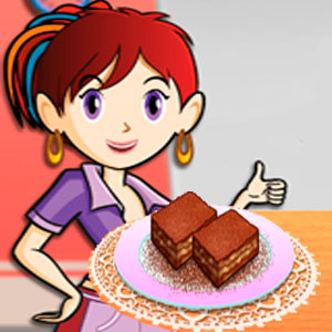 Sara's Kochkurs Karamell Nuss Brownie