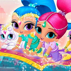 Shimmer and Shine Letter Drop