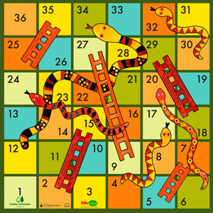 Snake and Ladders Game - Jogo Gratuito Online