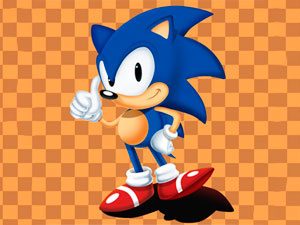 retro sonic wallpaper