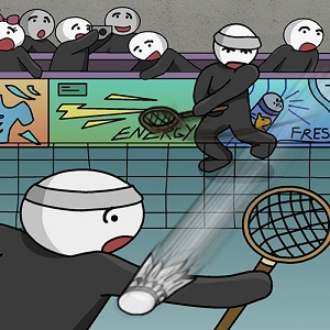 Stickman Badminton