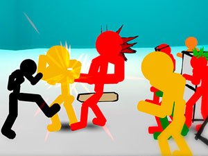 Stickman Street Fighting 3D game play free online