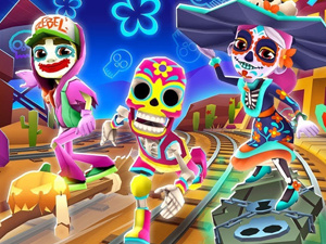 Subway Surf Halloween Jogue online grátis