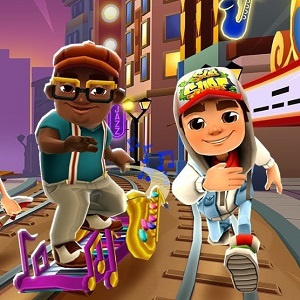 Fugindo do policial no SUBWAY SURFERS! in 2023