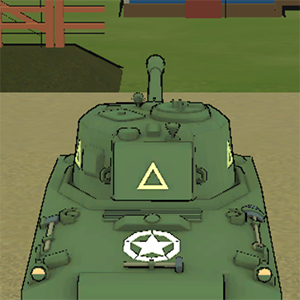Campo de batalha dos tanques