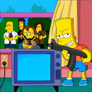 Die Simpsons: Mobber vs. Bart