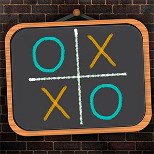 Tableau noir Tic Tac Toe