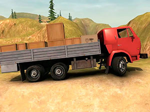truck driver crazy road