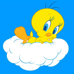 Tweetys Cloud-Jumper