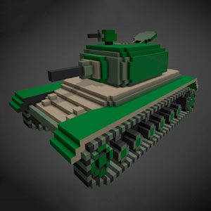 Tanques Voxel 3D