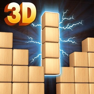 Blocs de bois 3D