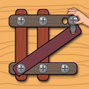 Wood Nuts Master : Puzzle de vis