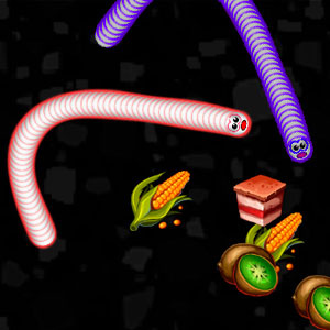 Worms Zone una serpiente resbaladiza en línea