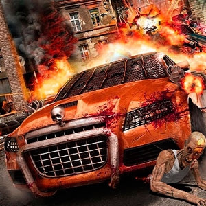 Zombie Dead Highway Car Rrace Game